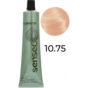 Subrina Professional Subrina Professional, Senseo, Ammonia-Free, Demi-Permanent Hair Dye, 10/75 Bright Blond Chestnut Red, 60 ml For Women