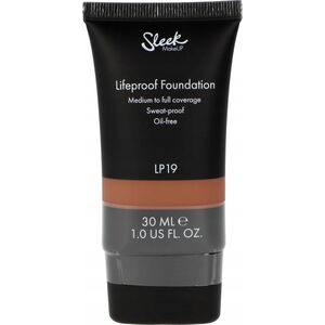 Sleek MakeUP Sleek MakeUP, Lifeproof, Oil Free, High Cover, Cream Foundation, Lp19, 30 ml For Women