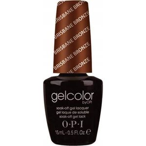OPI Opi, Gel Color, Semi-Permanent Nail Polish, GC A45, Brisbane Bronze, 15 ml For Women