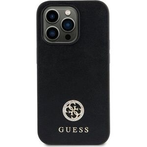 Guess Etui Guess GUHCN61PS4DGPK Apple iPhone 11/XR hardcase Strass Metal Logo czarny/black