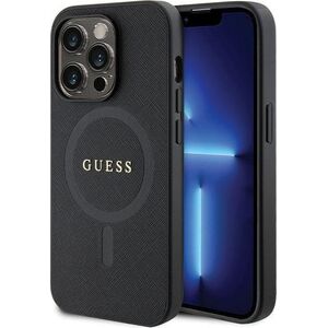 Guess Etui Guess GUHMP14LPSAHMCK Apple iPhone 14 Pro hardcase Saffiano MagSafe czarny/black