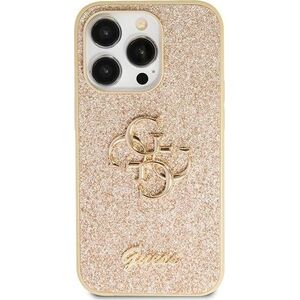 Guess Guess GUHCP13XHG4SGD iPhone 13 Pro Max 6.7" złoty/gold hardcase Glitter Script Big 4G