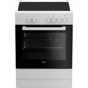 Kuchenka Beko Kuchenka z piekarnikiem i płytą ceramiczną BEKO FSS67000GW 71 L 60 cm Biały