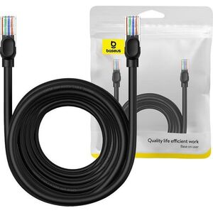 Baseus Kabel sieciowy Baseus Ethernet CAT5, 10m (czarny)