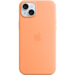 Apple Etui Apple silikonowe z MagSafe do iPhone 15 Plus pomarańczowy sorbet