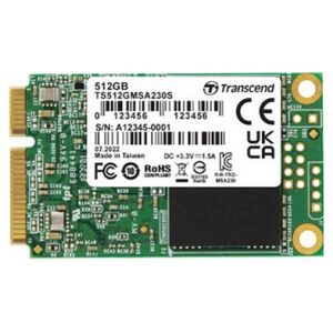 Dysk SSD Transcend 230S 512GB mSATA SATA III (TS512GMSA230S)