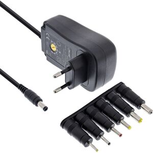 Zasilacz do laptopa InLine InLine® Universal Steckernetzteil 30W mit USB, 110-240V auf 3-12V, max. 2500mA
