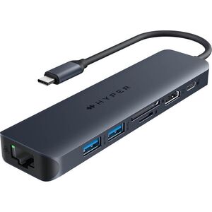 HUB USB HyperDrive Koncentrator HyperDrive Next 7-Port USB-C Hub HDMI/4K60Hz/SD/RJ45/100W PD Pas-trought