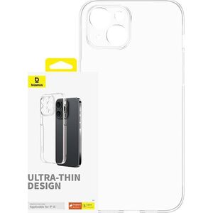 Baseus Etui na telefon iPhone15 Baseus OS-Lucent Series (Przezroczysty)