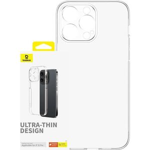 Baseus Etui na telefon iPhone15 Pro Baseus OS-Lucent Series (Przezroczysty)
