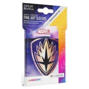 Gamegenic Gamegenic: Marvel Champions Fine Art Sleeves (66 mm x 92 mm) Guardians Logo 50+1 szt.
