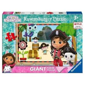 Ravensburger Puzzle dla dzieci 24 Koci Domek Gabi 2 Giant