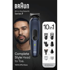 Trymer Braun Braun MGK7421 All-in-One Style Kit Series 7 Trymer do Włosów brody i ciała