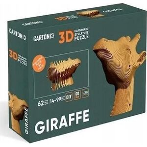 Puzzle 3d Giraffe cartonic