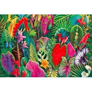 Trefl Puzzle 1500 elementów UFT Blooming Paradise Tropical Garden