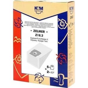 Worek do odkurzacza König & Meyer WORKI MICRO 4szt +2 filtry K&M Z18.2 do ZELMER ODYSSEY, METEOR