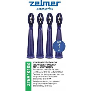 Końcówka Zelmer KOŃCÓWKI DO SZCZOTECZKI ZELMER ZTBA1010B 4szt/kpl niebieskie