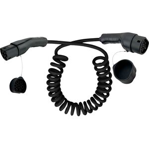 Kabel do ładowania samochodów InLine 22kW Type 2, 3-fazy, 5m spiralny (16285S)