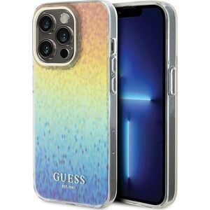 Guess Guess GUHCP15LHDECMI iPhone 15 Pro 6.1" wielokolorowy hardcase IML Faceted Mirror Disco Iridescent