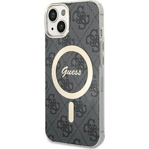 Guess Guess GUHMP15SH4STK iPhone 15 6.1" czarny/black hardcase IML 4G MagSafe