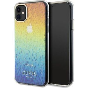 Guess Guess GUHCN61HDECMI iPhone 11 / Xr 6.1" wielokolorowy hardcase IML Faceted Mirror Disco Iridescent