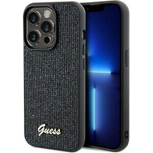 Guess Guess GUHCP13LPMSDGSK iPhone 13 Pro / 13 6.1" czarny/black hardcase Disco Metal Script