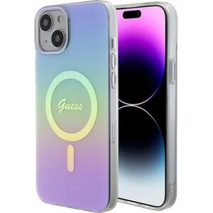 Guess Guess GUHMP15MHITSU iPhone 15 Plus / 14 Plus 6.7" fioletowy/purple hardcase IML Iridescent MagSafe
