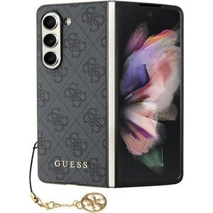 Guess Guess GUHCZFD5GF4GGR F946 Z Fold5 szary/grey hardcase 4G Charms Collection