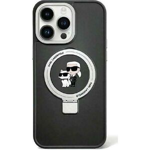 Karl Lagerfeld Karl Lagerfeld KLHMP15MHMRSKCK iPhone 15 Plus 6.7"czarny/black hardcase Ring Stand Karl&Choupettte MagSafe