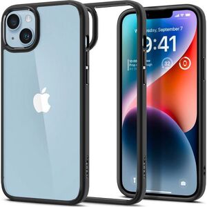 Spigen Spigen Crystal Hybrid, matte black - iPhone 14