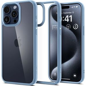 Spigen Spigen Crystal Hybrid, sierra blue - iPhone 15 Pro Max