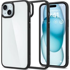 Spigen Spigen Crystal Hybrid, matte black - iPhone 15 Plus
