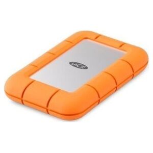 Dysk zewnętrzny SSD LaCie Rugged Mini 1TB Srebrno-pomarańczowy (STMF1000400)