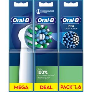 Końcówka Oral-B Oral-B Pro Cross Action EB50RX 2+2+2