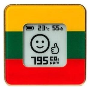 SMART HOME AIR QUALITY SENSOR/GOLD/FLLT AIRV-FLLT AIRVALENT