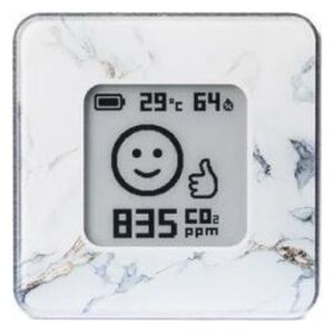 SMART HOME AIR QUALITY SENSOR/SILV/MARB AIRV-MARB AIRVALENT