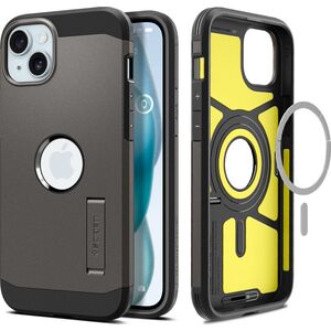 Spigen Tough Armor MagSafe, gunmetal - iPhone 15 Plus