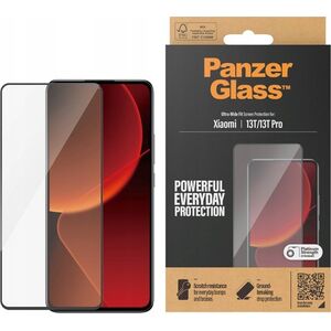 PanzerGlass PanzerGlass Ultra-Wide Fit Xiaomi 13T / 13T Pro Screen Protection Antibacterial black/black 8069