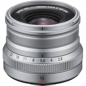 Obiektyw Fujifilm Lens Fujinon XF16mm F2.8 R WR silver
