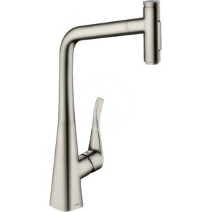 Bateria kuchenna Hansgrohe Kitchen faucet with pull-out hose Hansgrohe Metris Select M71 73816800