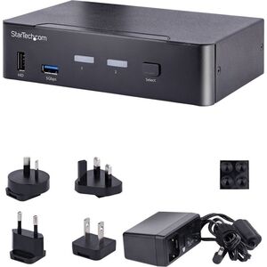 Konsola KVM StarTech KVM StarTech 2 Port USB-C KVM Switch