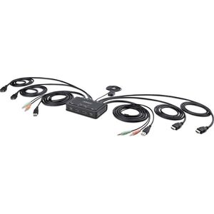 Konsola KVM StarTech KVM StarTech 2-Port HDMI Switch 4K USB