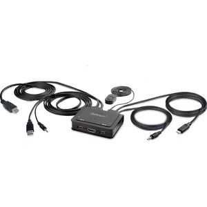 Konsola KVM StarTech KVM StarTech 2-Port USB-C HDMI Switch 4K