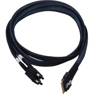 Microchip Adaptec Kabel SFF8654->SFF8612 2x Oculinks x4 intern 0.8m