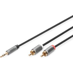Kabel Digitus Cable Digitus Stereo to 2RCA 1m