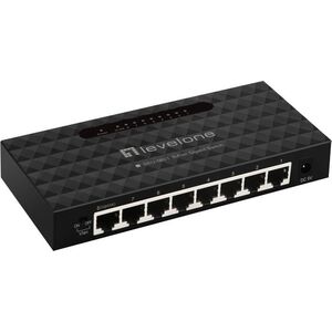 Switch LevelOne LevelOne GEU-0821 łącza sieciowe Zarządzany Gigabit Ethernet (10/100/1000)