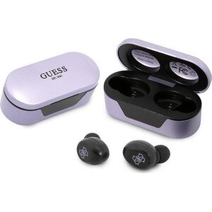 Słuchawki Guess GUTWST31EU liliowe