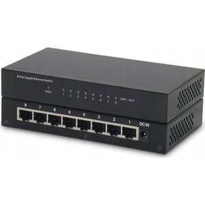 Switch Roline ROLINE Gigabit Ethernet Switch, 8 portów