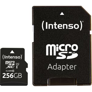 Karta Intenso Performance MicroSDXC 256 GB Class 10 UHS-I/U1  (3424492)