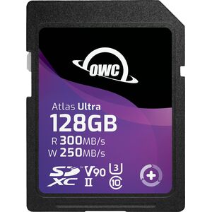 Karta OWC Atlas Ultra SDXC 128 GB Class 10 UHS-II/U3 V90 (OWCSDV90U0128)